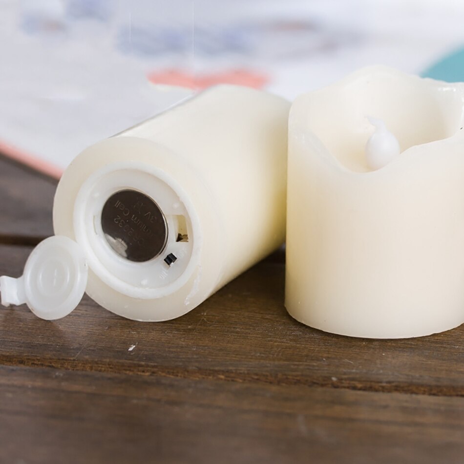 Flameless LED Candle Flicker Light Lamp Decoration, Electric Battery-powered Halloween/Christmas Candles party candles