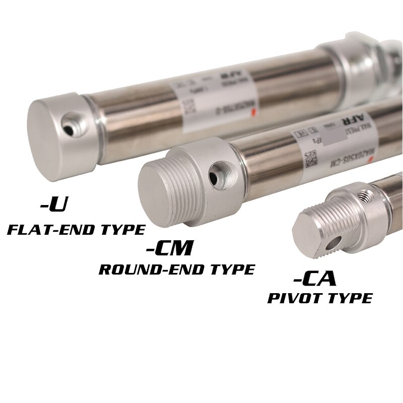 Ingebouwde magneet Pneumatische Roestvrij Air Cilinder 32mm Boring 10-300mm slag Dubbelwerkende Mini Ronde Cilinders MA32x50S-CA-U-CM