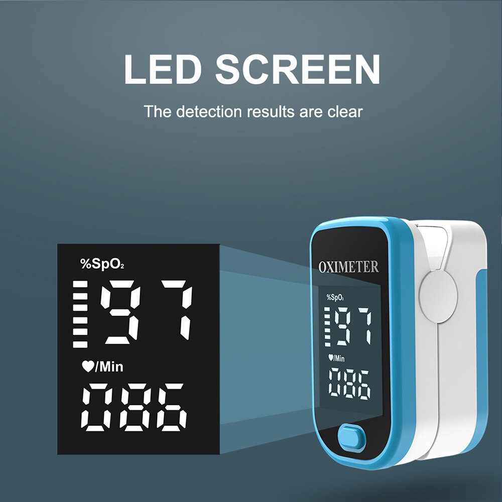 Digital Pulse Oximeter Finger OLED Pulse Oximetre Display oximeter a finger Heart Rate Monitor Saturation Oxygen pulsoksymetr