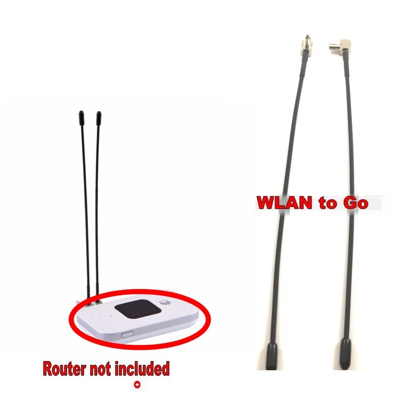 4G TS9 Indoor Antenna Wifi Booster 2Pcs Exteral Antenna For Huawei E5372 E5573 E5577 E8372