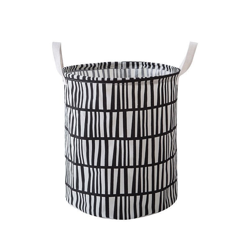 laundry basket collapsible bag storage bag laundry bag picnic basket laundry hamper: stripe
