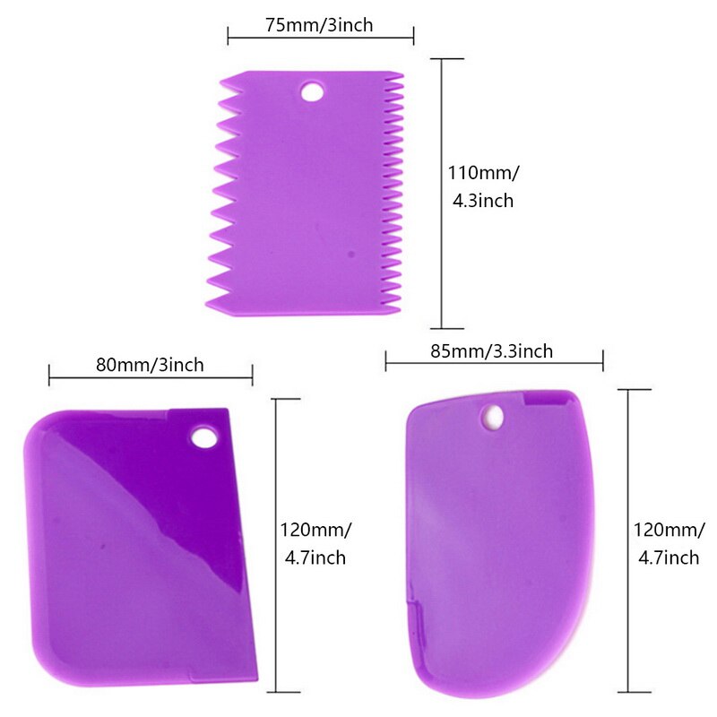 Einstellbare Draht Kuchen Cutter Schneidemaschine Backformen Leveler Brot Messer Küche Edelstahl Zubehör Backen Gebäck Werkzeuge #1: Violett 1