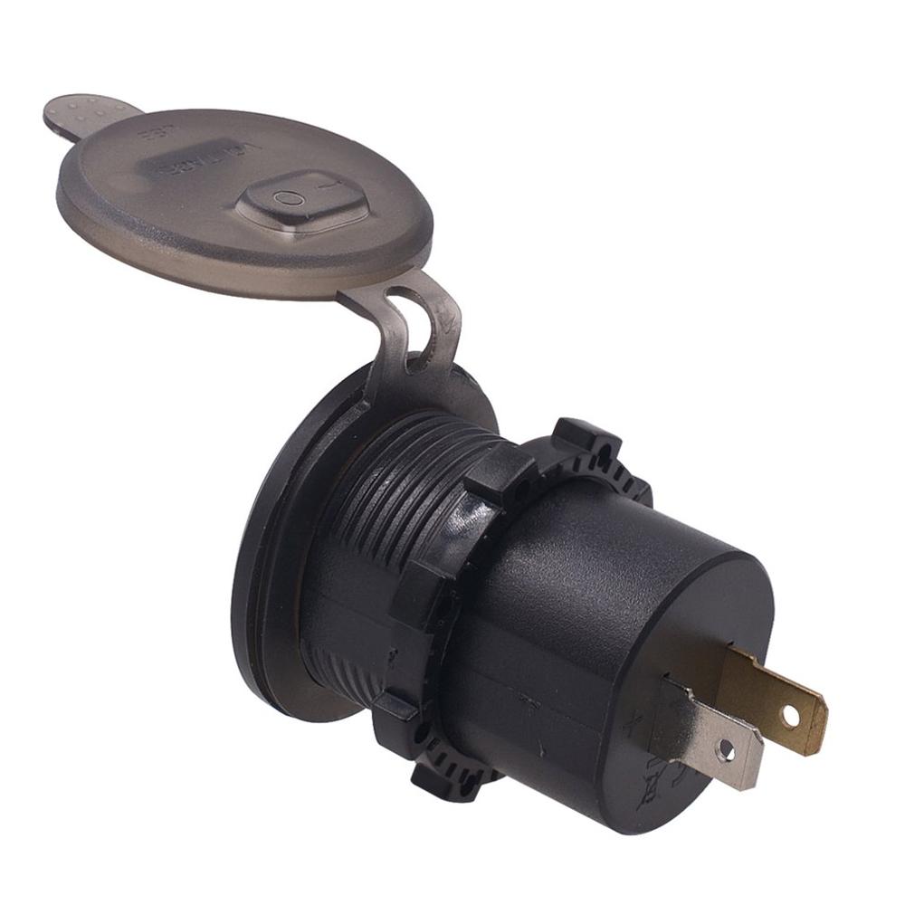 Auto Auto Digital Voltmeter 12V Wasserdicht Volt Messgerät Meter USB praktisch Ladegerät mit schalten Kontrolle