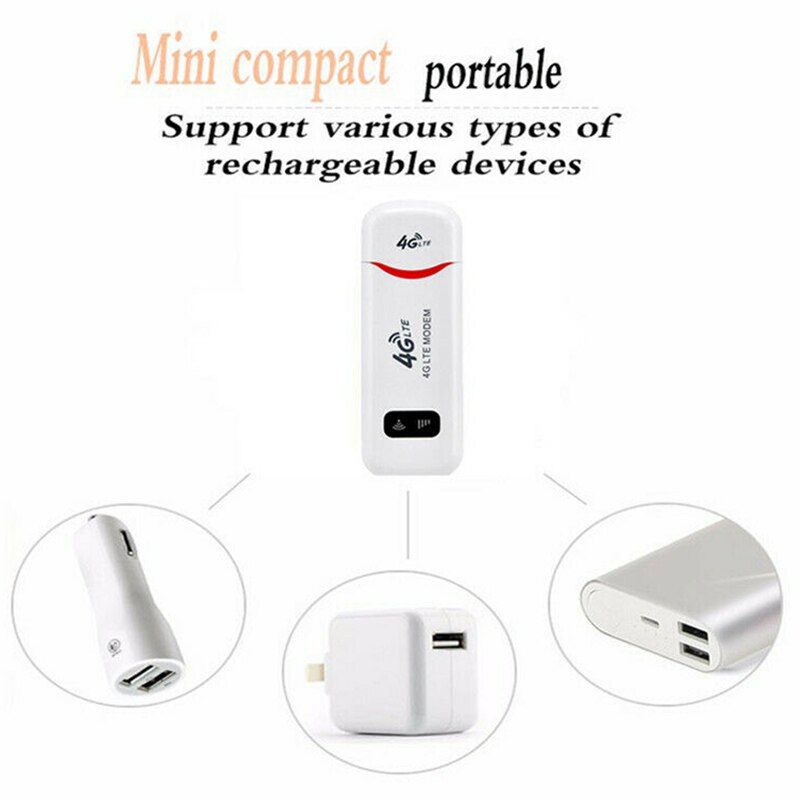 4G WiFi USB router 100mb/s modem LTE bezprzewodowy punkt dostępowy z karty SIM robić smartfona iPad PC laptop
