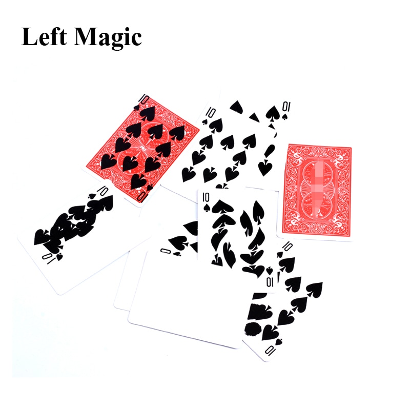 Presto Printo Snelle Kaart Super Afdrukken Kaart Close Up Magic Trick Street Prop Card Magic Poker Mentalisme Illusion Magic Speelgoed