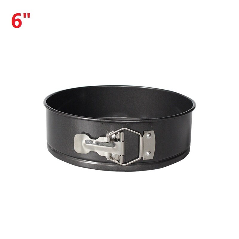 Urijk 7 zoll Nicht-Stock Kohlenstoff Stahl Springform Pfanne Kürbis Pfanne Runde Kuchen Pfanne Backformen Kuchen Backen Formen Küche liefert