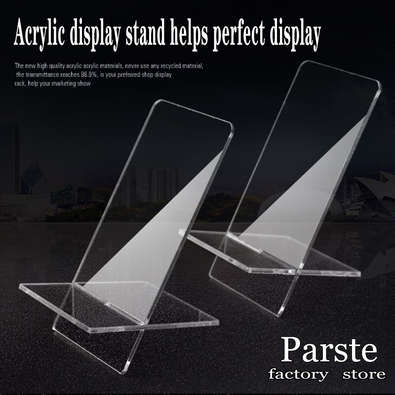 Acrylic Display Stand Shoe Support Shoe Rack Transparent Rack Counter Shoe Exhibition Display Stand Shoe Store Display Stand