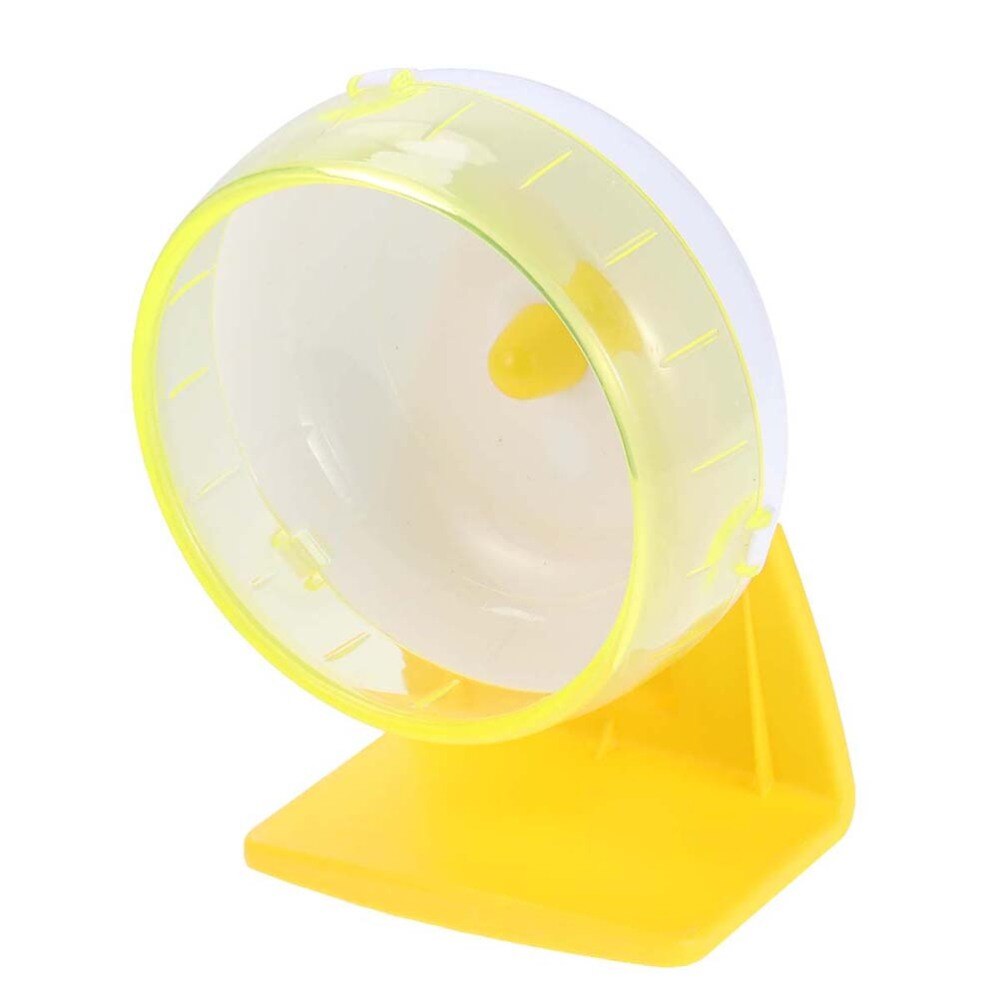 1 rueda de juguete de plástico de 12cm para hacer ejercicio, rueda para correr, suministros para mascotas, juguete de entrenamiento para ratones hámster erizo