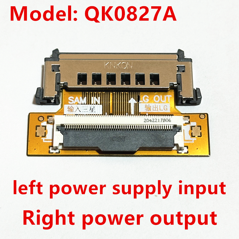 modèle FHD LVDS LVDS 51pin SAM tour LC câble connecteur câble adaptateur carte gauche et droite remplacement modèle
