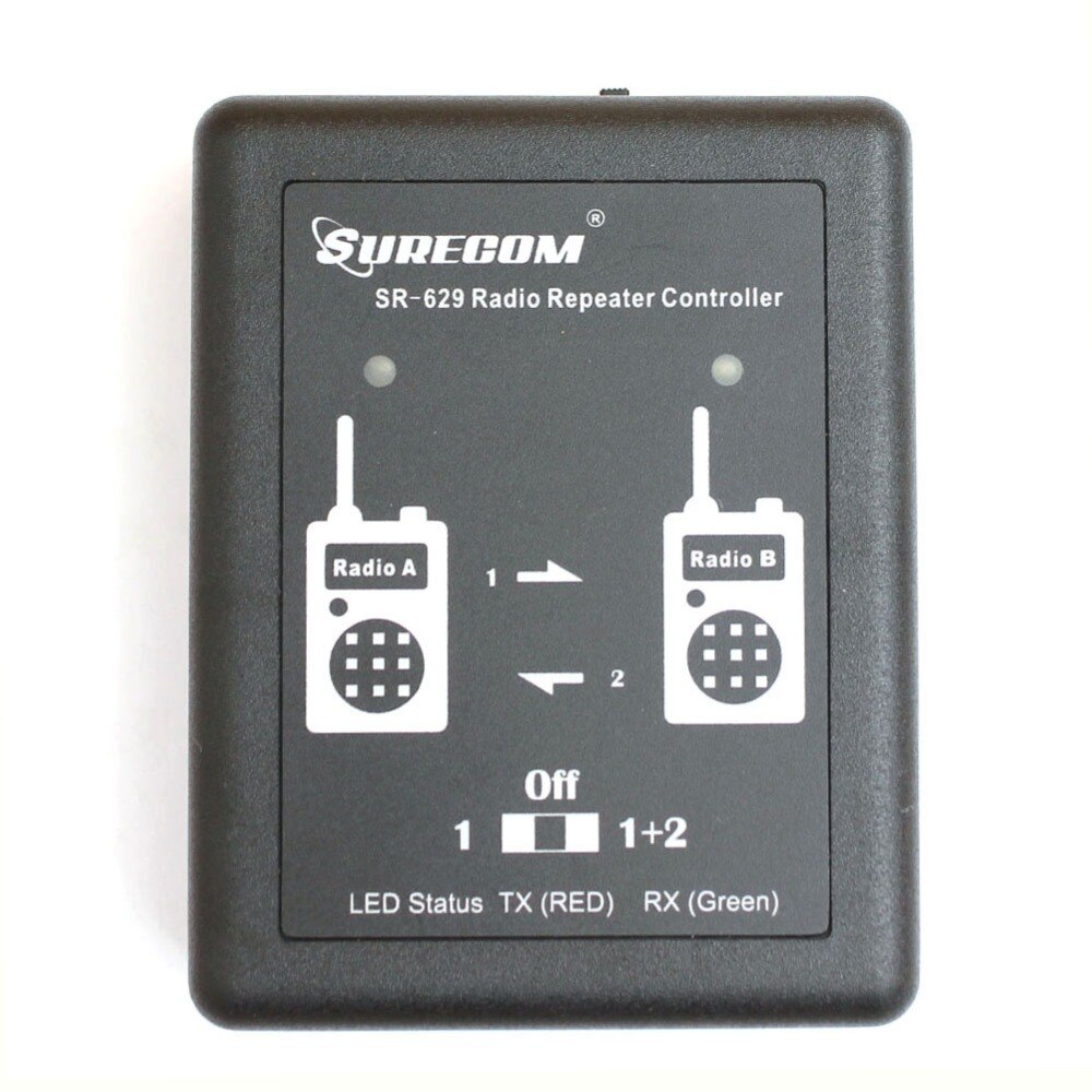 Surecom SR-629 Duplex Repeater Controller Cross Band SR629 voor Walkie talkie Walkie talkie Relais Controller Relais Doos