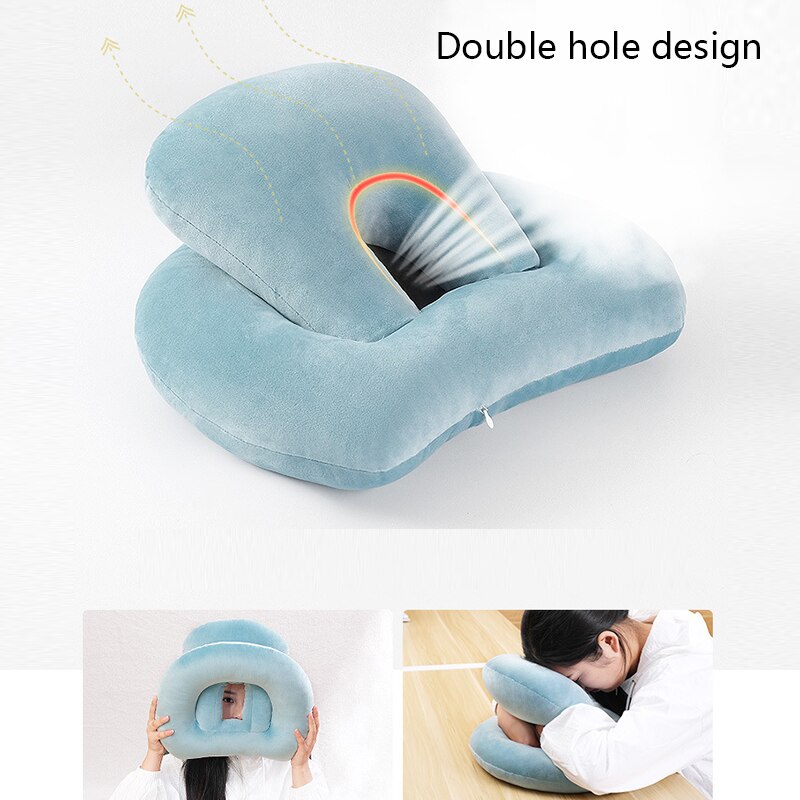 Octopus Shaped Pillow Memory Foam Bedding Pillow Neck Protection Slow Rebound Memory Foam Health Cervical Neck Size In 34*43CM