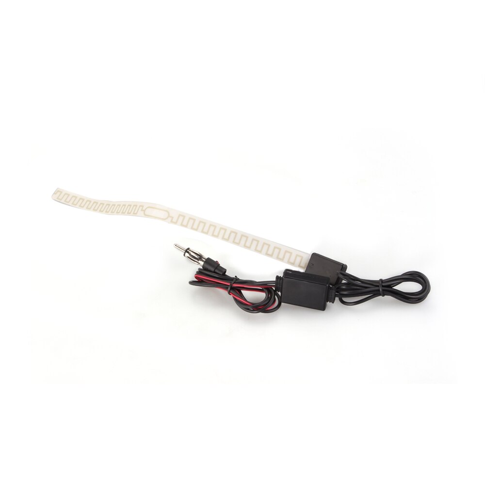 Car Truck Universal Hidden Windshield AM FM Radio Antenna 12V Black