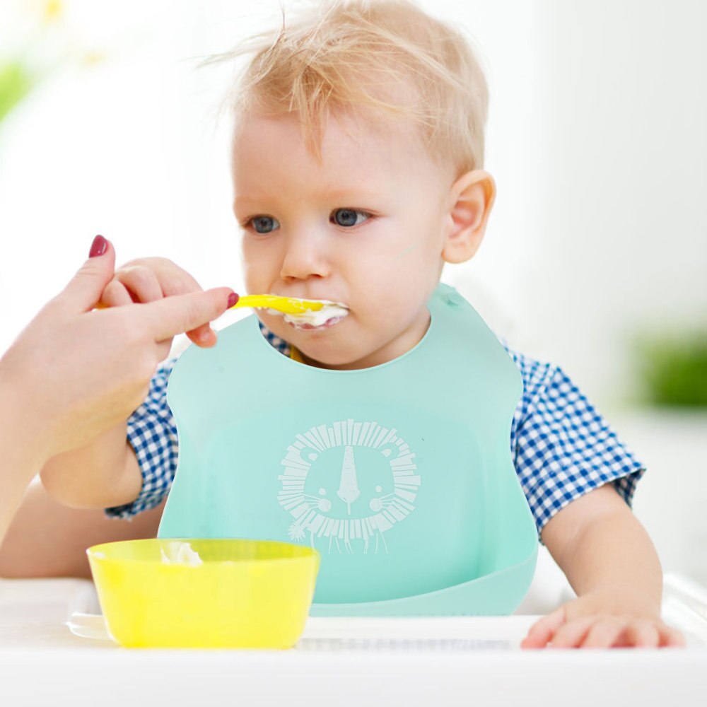 Bavoir d'alimentation réglable pour bébé, bavoir tridimensionnel pour enfants, 1 pièce
