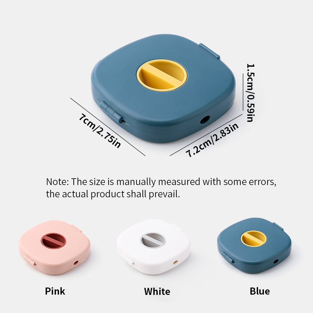 Cable Organizer Rotating Cable Winder Box Plastic Portable Wire Storage Case Phone Holder Wire Management