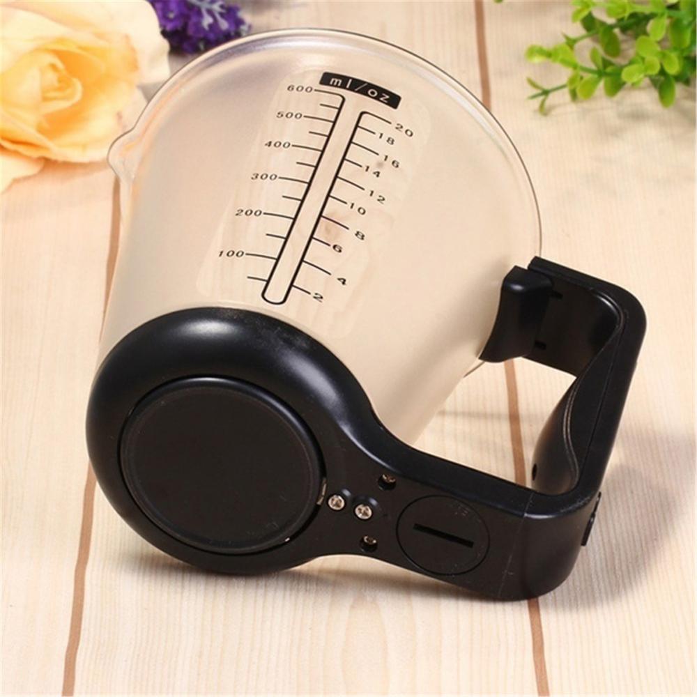 Electronic LCD Display Weight Scale Digital 1000g Kitchen Flour Water Measurement Cup with Baking Supplies