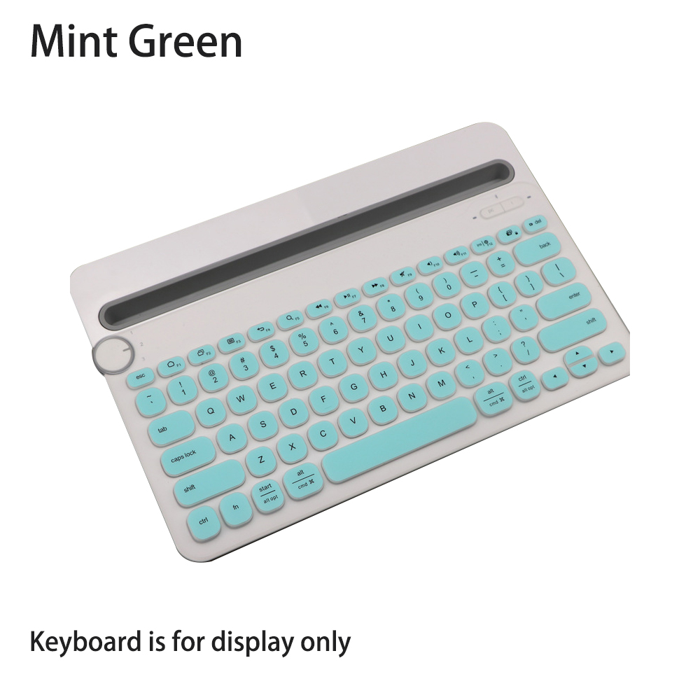 Keyboard Cover Voor Logitech K480 Toetsenbord Case Protector Laptop Tablet Beschermende Film Voor Logitech K480 Skin Soft Gel Tpu Cover: 04