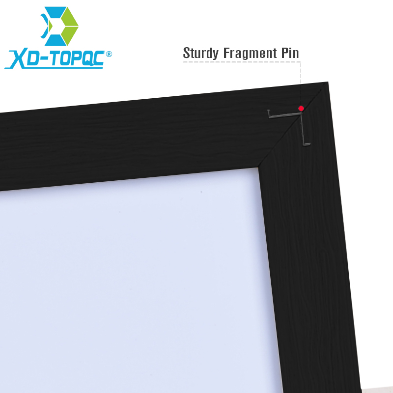 XINDI 15x30cm Mini Whiteboard MDF Frame Magnetic White board Home Decorative Memo Message Erasable Boards WB20