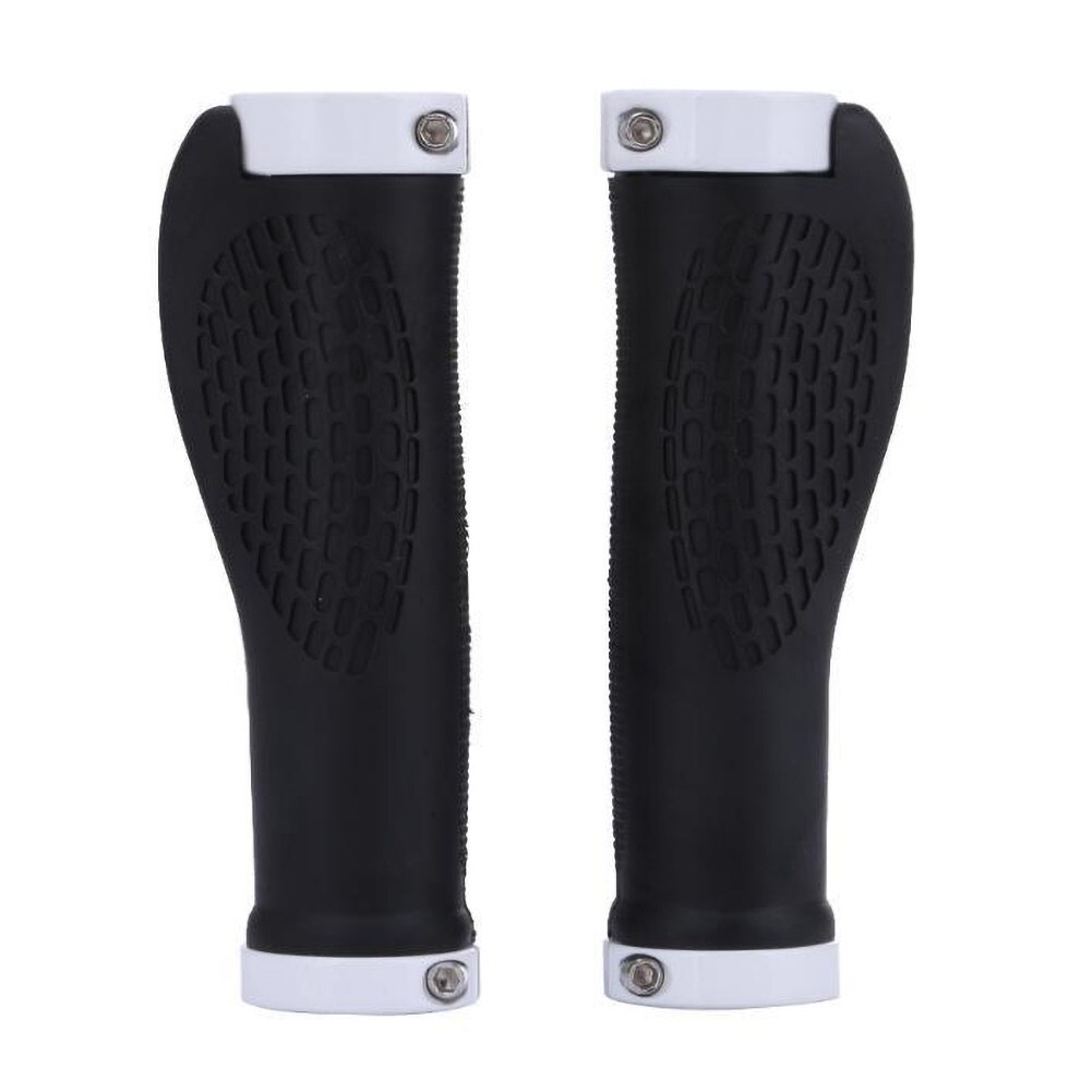 1 paire de ruban de poignée de guidon en caoutchouc pour vtt, antidérapant, verrouillage, accessoires de cyclisme