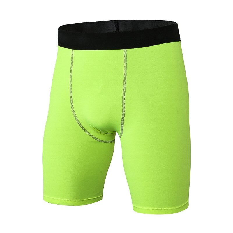 Cycling shorts Men\'s Fitness Exercises Loose Shorts Wicking Sweat Exercises Speed Dry Compression Shorts: G / L