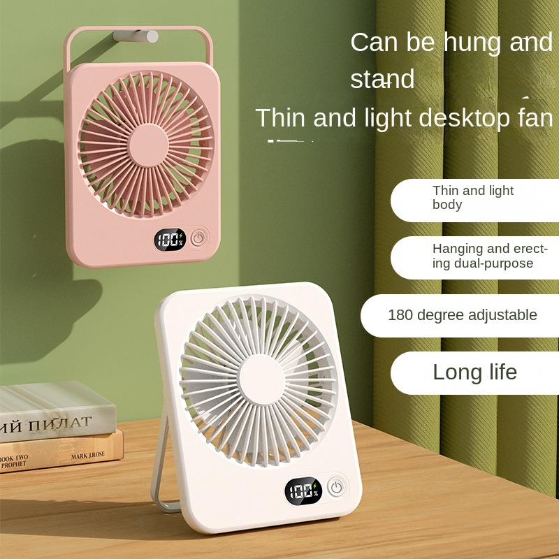 Ultraleiser faltbarer Tischventilator, Mini-Ventilator, Büro-Schreibtisch-Ventilator