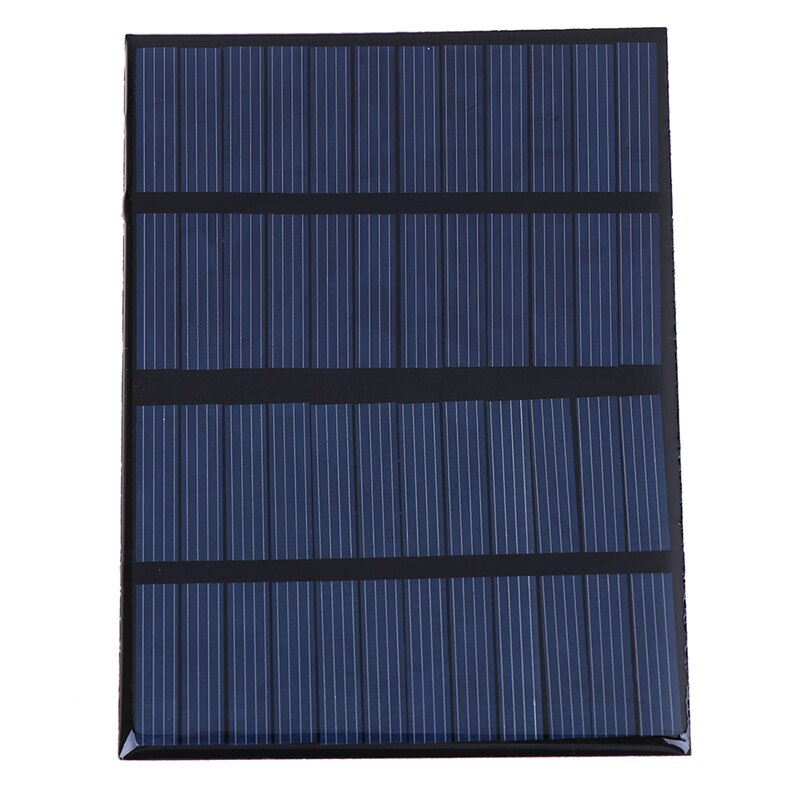 12v 1.5w solpanel standard diy batteriladdningsmodul för laddare