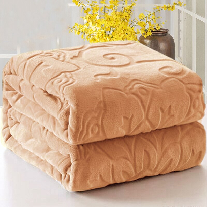 Flanellen Deken Winter Warme Zachte Dikke Grote Coral Fleece Sprei Multi Grootte Als Laken Luxe Bloemen Dekens