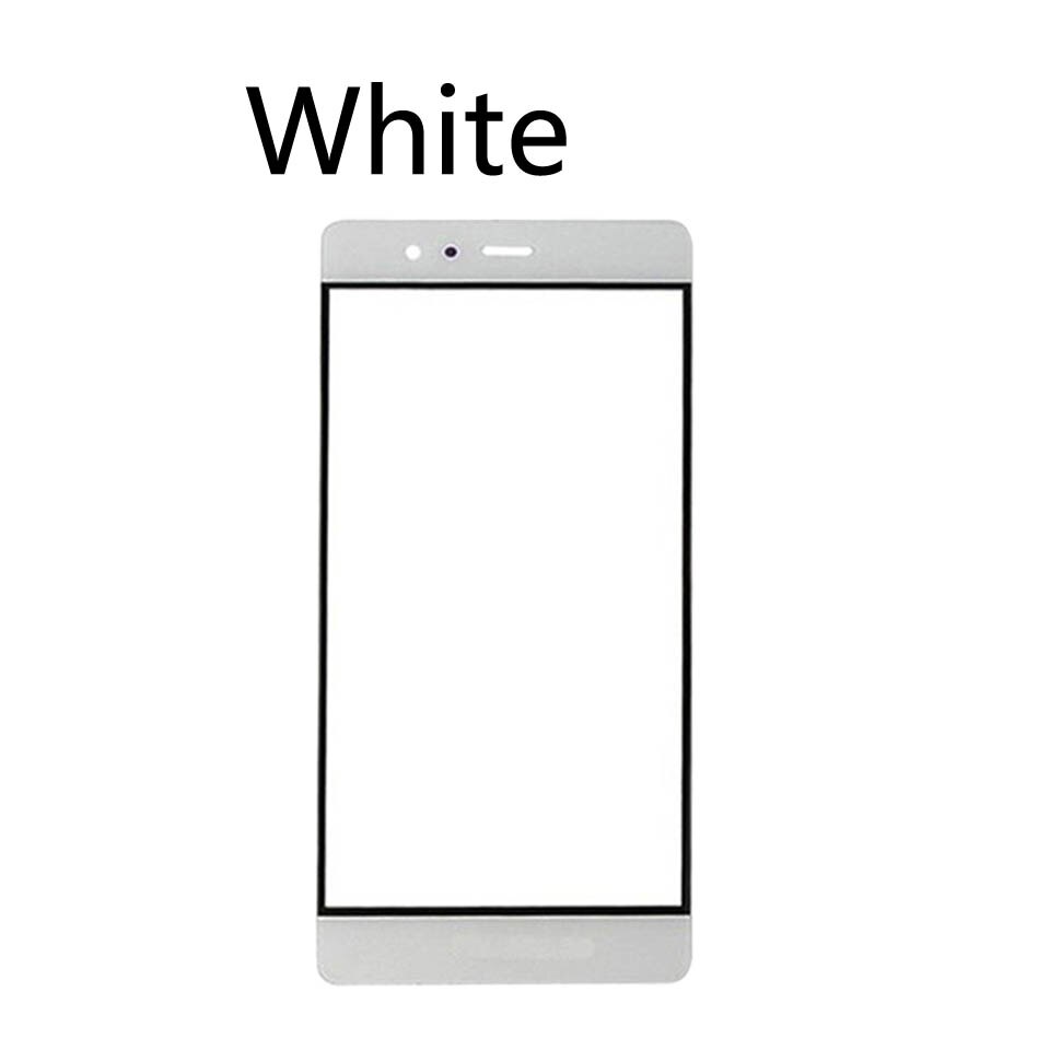 Pantalla táctil de repuesto para Huawei P9 de 5,2 ", Panel de pantalla táctil para P9 EVA-L09, EVA-L19 EVA-L29, cristal frontal LCD, lente de pantalla exterior: White-No tool