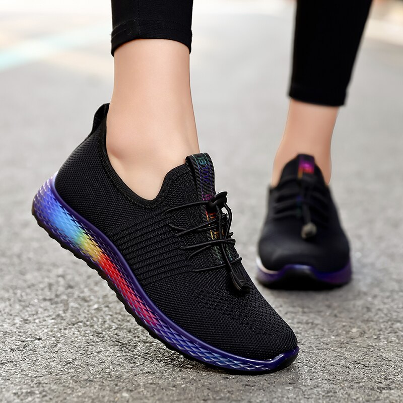 tenis feminino Women Tennis Shoes Ladies Outdoor Walking Sneakers white Stable Non-slip Fitness Sport Shoe Female Footwear