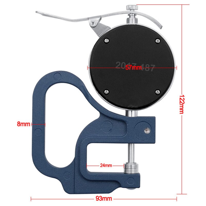0.001mm High Accuracy Electronic IP54 Thickness Gauge PressKeys Digital Micrometer Oil-Proof Thickness Meter