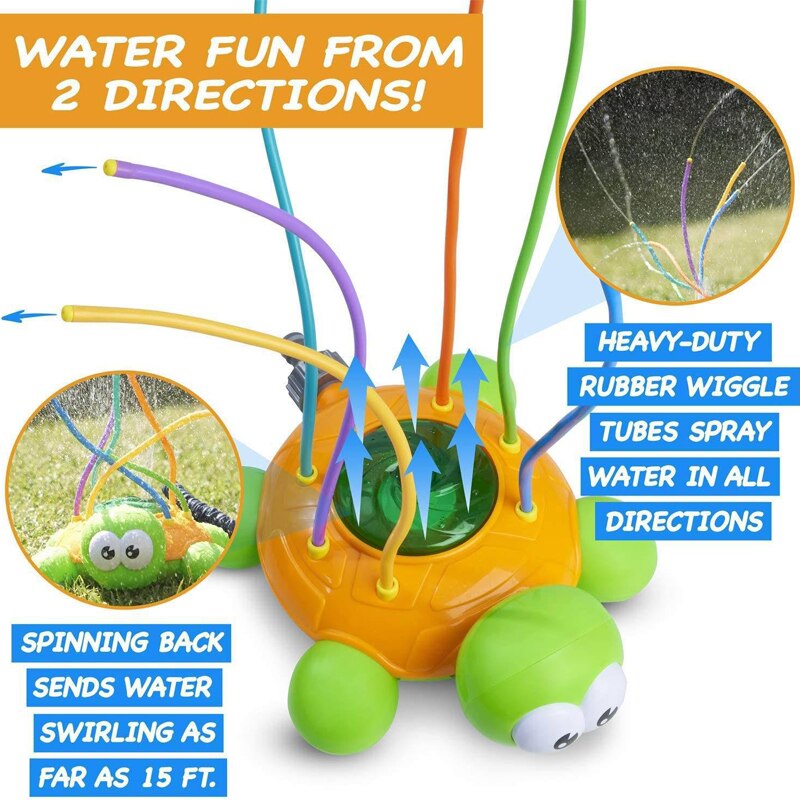 Summer Cool Fun Bath Toys Ball Water Squirting Sprinkler Baby Bath Shower Kids Garden Lawn Water Park Outdoor Water Toy