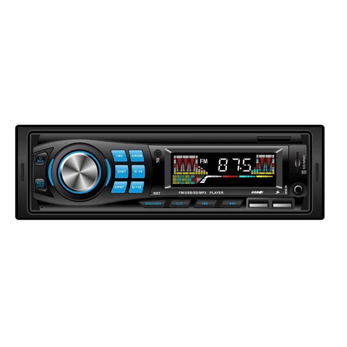 bluetooth Autoradio Car Stereo Radio FM Aux Input Receiver SD USB 12V In-dash Car MP3 Multimedia Player