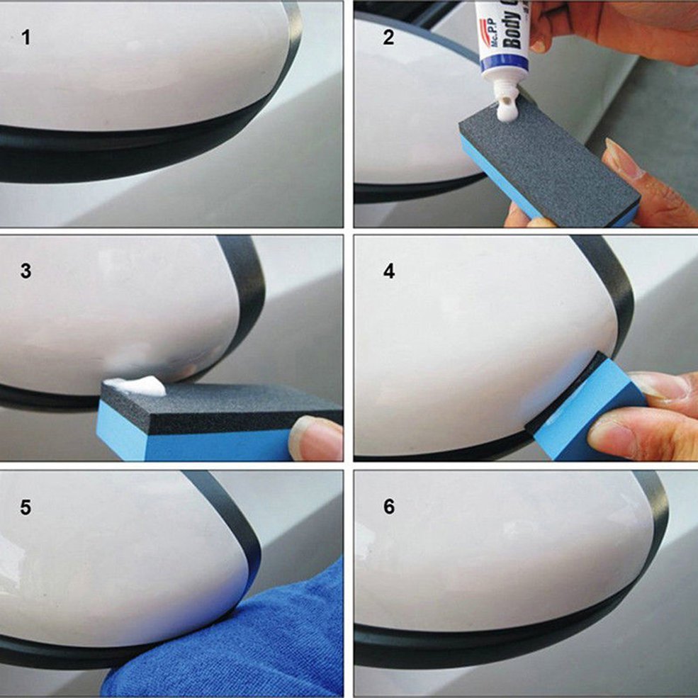 Auto Wax Styling Carrosserie Slijpen Compound MC308 Plakken Set Kras Paint Care Shampoo Auto Polijsten Auto Plakken Polish Schoonmaken