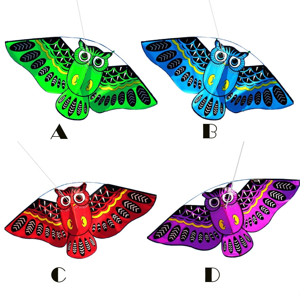 3d uggla kite ids leksak rolig utomhus flygaktivitet lek barn med svans spel barn med svans gk