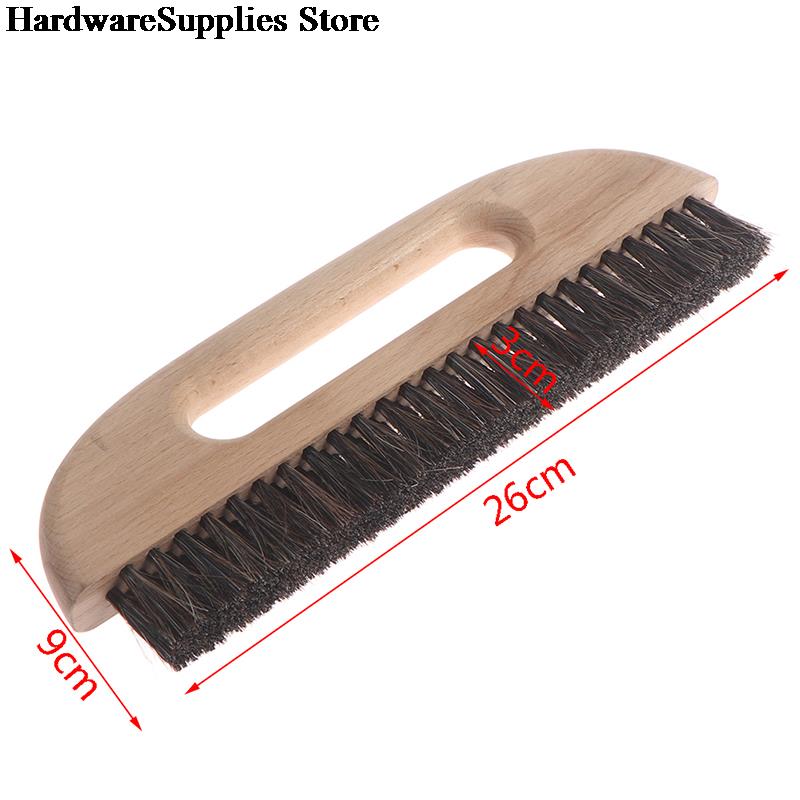 10inch Large Wallpaper Smoothing Brush Wallpaper Hanging Tool With Wood Handle Large Long Hair Brush Thicken Encryption Brush