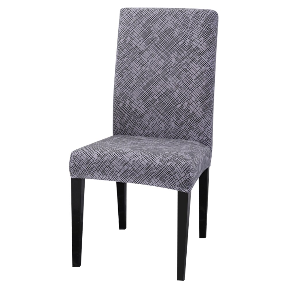1pc- delige stoelhoes met elastische, vuilafstotende en afneembare bekleding voor dinerstoelen, bruiloften en andere evenementen.: 13