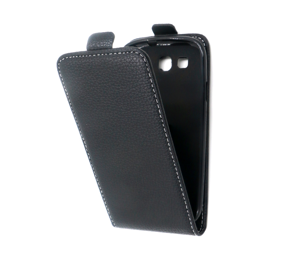 Funda con tapa vertical bolso de cuero funda para Samsung Galaxy S III GT-I9300 suave TPU coque funda para Samsung Galaxy S3 I9300