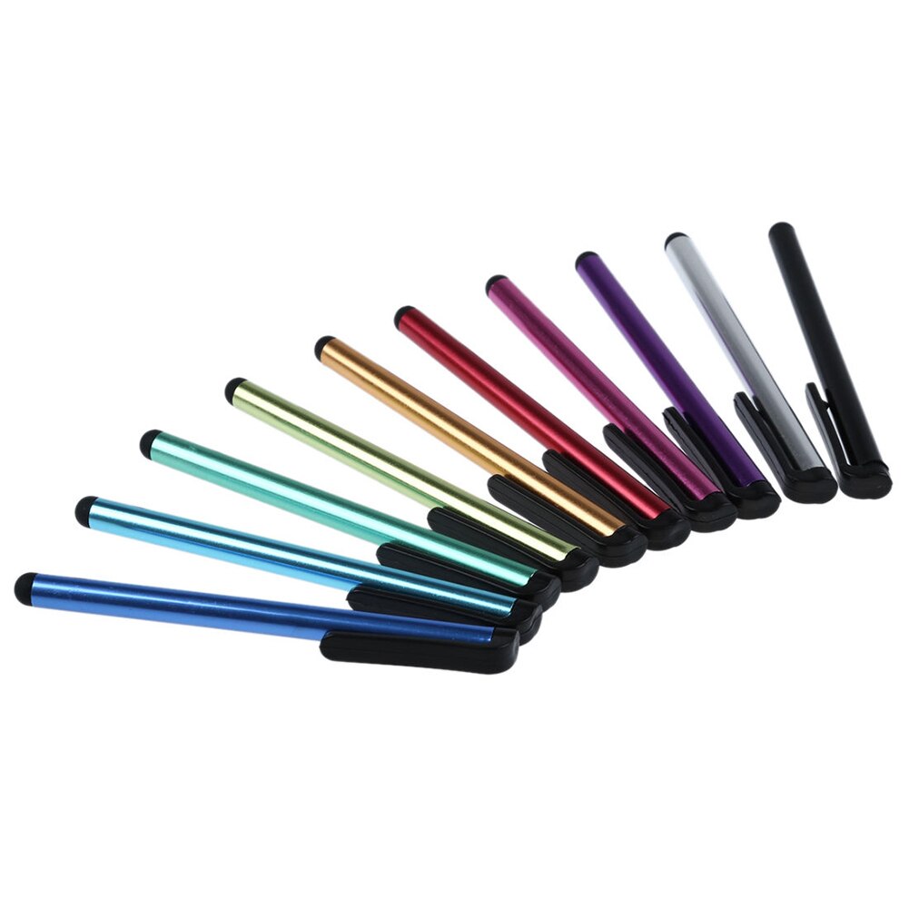 10 stuks universele touchscreen stylus pen voor iphone 7/7 plus ipad tablet samsung telefoon stylus pen potlood touchscreen tablet pen