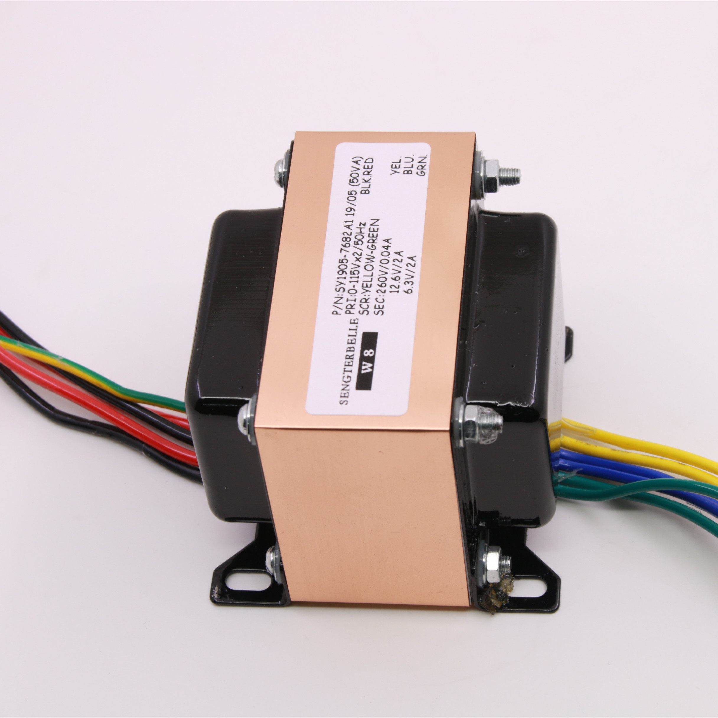 50W EI Transformer Output 260V+12.6V+6.3V Audio Tube Phono Amplifier Pre-Amp Power Supply