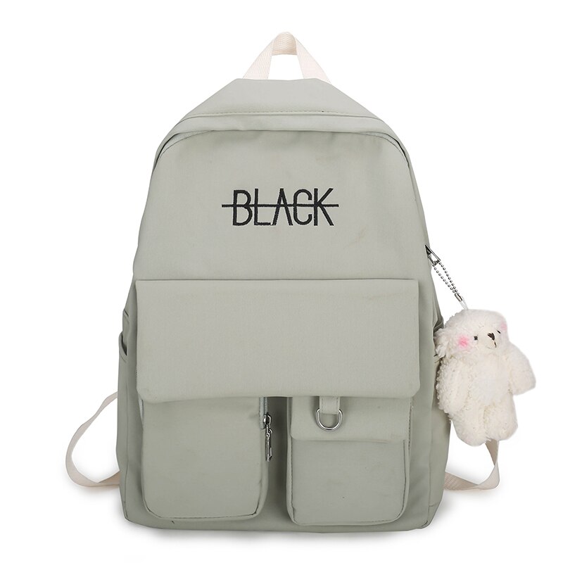 Julyccino rugzak waterdichte nylon rugzak voor dames schooltas rugzak voor tienermeisjes schoudertas damesrugzak mochilas: Groente