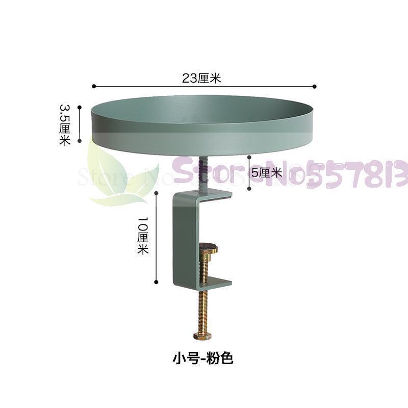 Window sill flower rack rack iron window table decoration jewelry living room art personality: 23x18 5CM 1