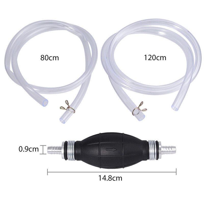 Proster Hand Manual Gas Oil Water Liquid Transfer Pump Siphon Hose for Car Motorcyle Truck Car Liquid Pump