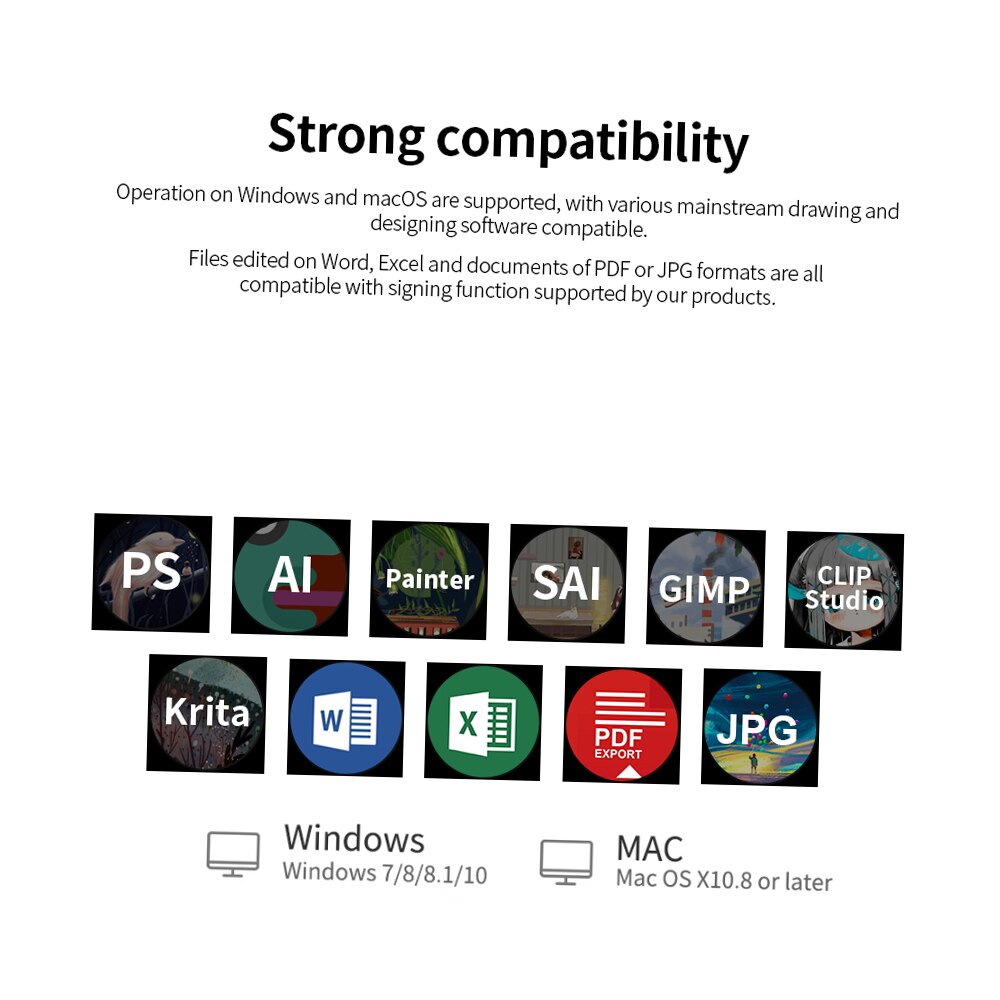 Huion H420 Professionele Grafische Tekening Tablet Met 3 Sneltoetsen 2048 Niveaus Drukgevoeligheid 4000LPI Pen Resolutie