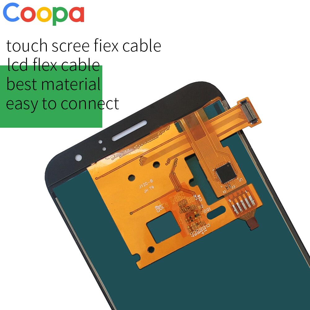 LCD Display Assembly for Samsung Galaxy J1 J120 - Touchscreen Digitizer Screen Replacement