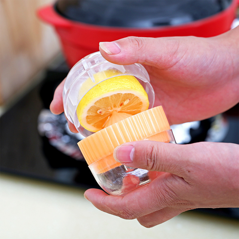 Manual Orange Lemon Juicer 2 in 1 Easy Fruit Press Juice Squeezer Machine Portable Citrus Juicer Kitchen Cooking Tools Device
