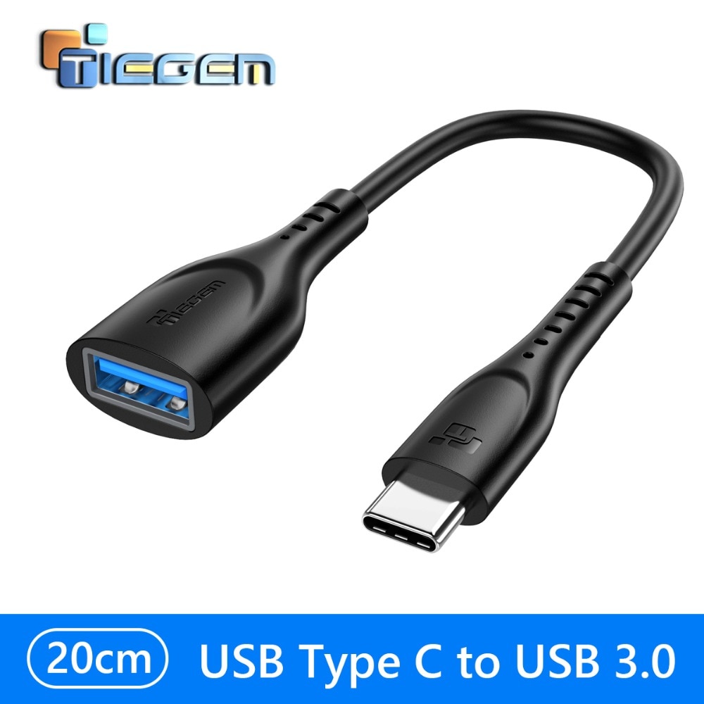 Tiegem USB C Adapter OTG Kabel Type C naar USB 3.0 USB 2.0 Thunderbolt 3 OTG Type-C Adapter voor Samsung Xiaomi MacBook USBC OTG
