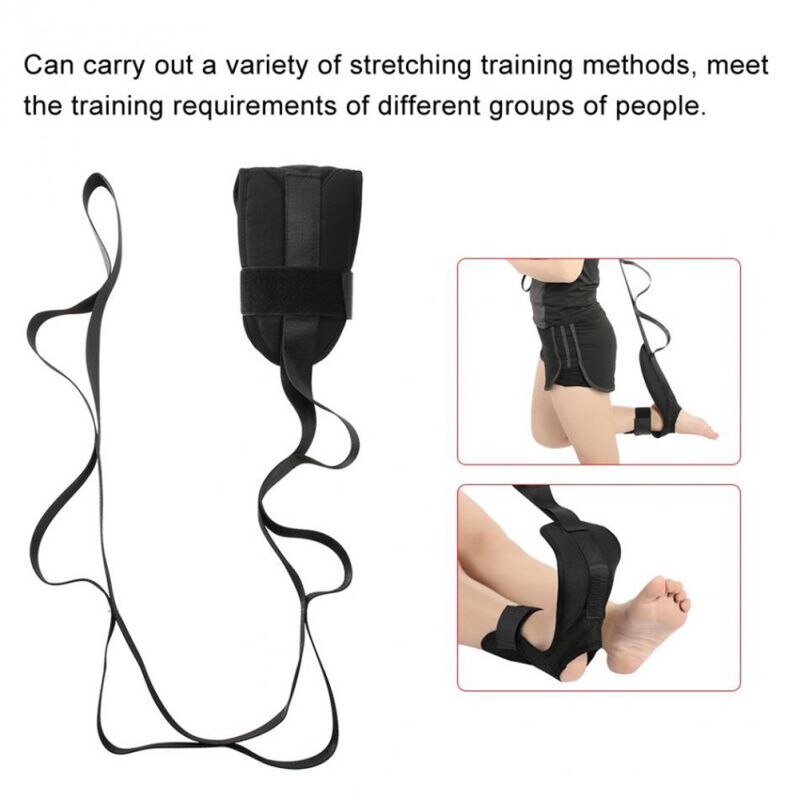 Yoga Stretcher Lacing Belt Fitness Stretch Belt Auxiliary Ankle Ligament Anti-Gravity Aerial Hammock fitness Stretch Belt