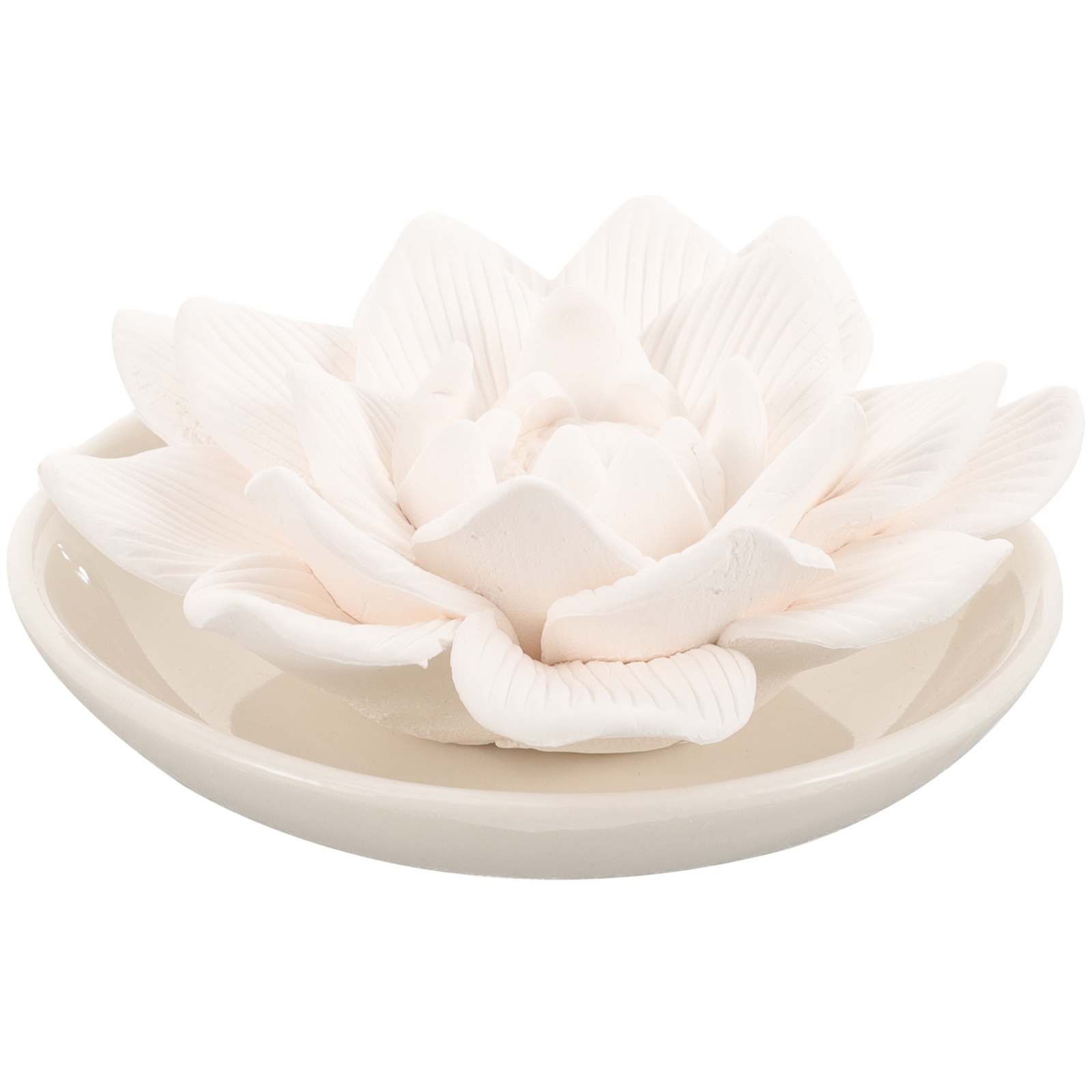 Difusor de yeso de loto, aceite esencial, piedra perfumada, flor pasiva, fragancia para el hogar, ambientador, accesorios interiores, aromaterapia