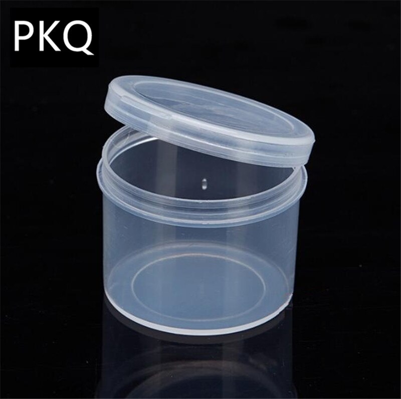 11 sizes Round Plastic Box PP Transparent Packing Box Diamond Painting Accessory Jewelry Box Organizer Small Plastic Storage Box: 3.6x3cm