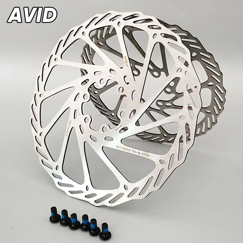 2 unidades AVID Rotor de freno de bicicleta disco de Rotor MTB 160mm 180mm 203mm Rotor de bicicleta para freno de Rotor Sram pieza de freno hidráulico de bicicleta de montaña