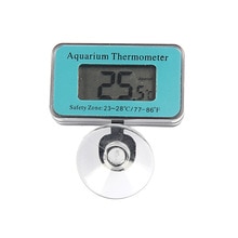 Aquarium Digital LCD Screen Thermometer Sensor Water Controller Smart Temperature Fish Tank Terrarium Alarm Pet Tool Aquatic